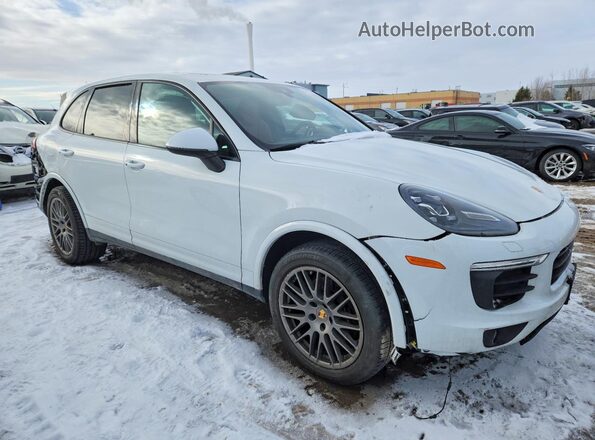WP1AA2A25HKA90144 2017 PORSCHE CAYENNE White Delantero derecho
