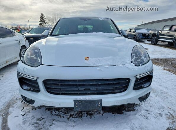 WP1AA2A25HKA90144 2017 PORSCHE CAYENNE White Vista frontal