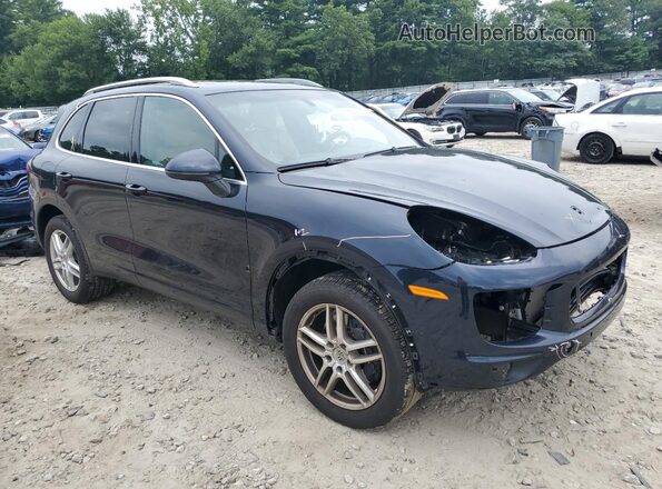 WP1AA2A25HKA90872 2017 PORSCHE CAYENNE Blue Przód prawy