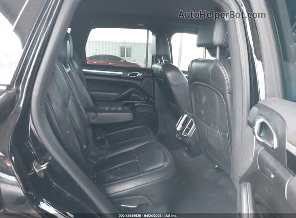WP1AA2A2XHKA82816 2017 PORSCHE CAYENNE Black Widok naklejki z numerem VIN