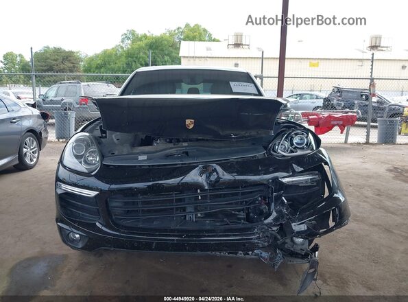 WP1AA2A2XHKA82816 2017 PORSCHE CAYENNE Black Widok zestawu wskaźników