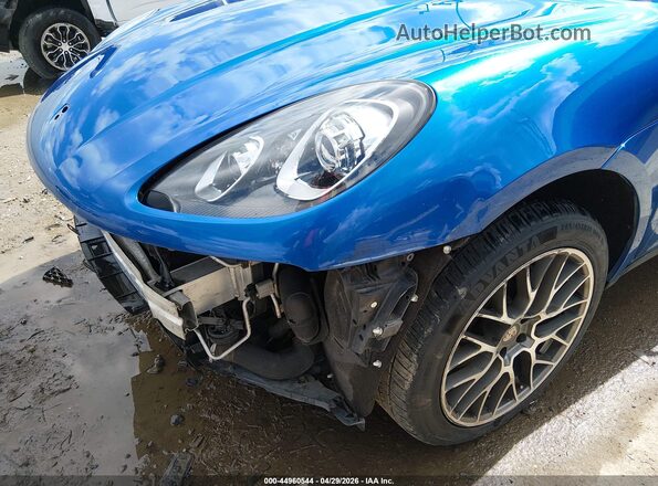 WP1AA2A50JLB08950 2018 PORSCHE MACAN Blue Вид спереду