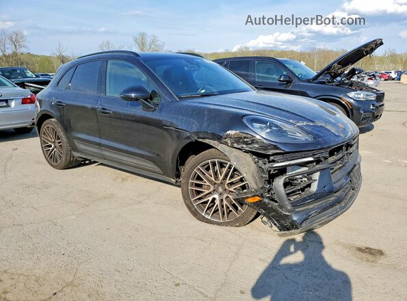 WP1AA2A50NLB09800 2022 PORSCHE MACAN Черный Передняя правая четверть