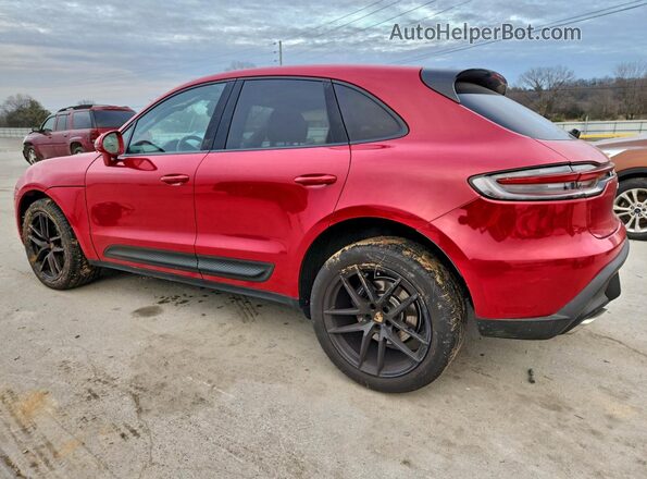WP1AA2A52PLB07422 2023 PORSCHE MACAN Red Задня ліва чверть
