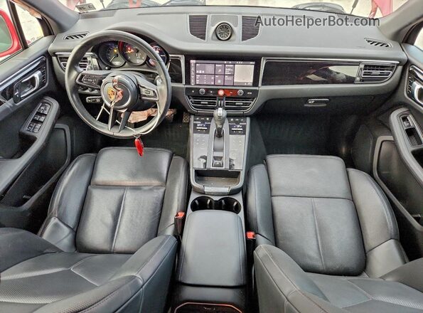 WP1AA2A52PLB07422 2023 PORSCHE MACAN Red Вид панелі приладів