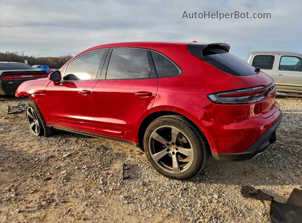 WP1AA2A53SLB00648 2025 PORSCHE MACAN Red Հետևի ձախ