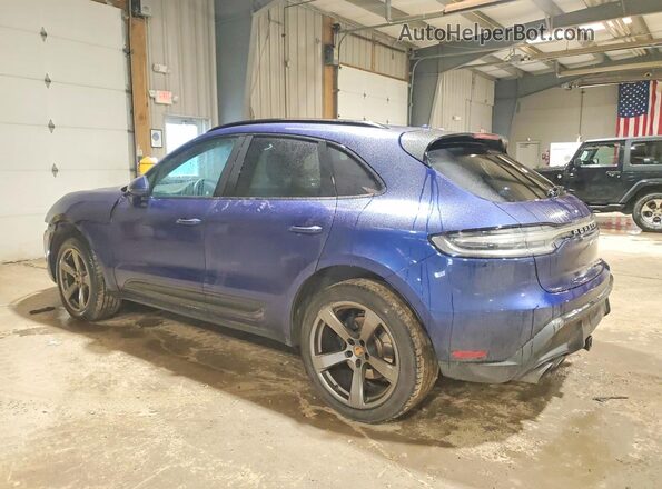 WP1AA2A55PLB03641 2023 PORSCHE MACAN Blue Задня ліва чверть