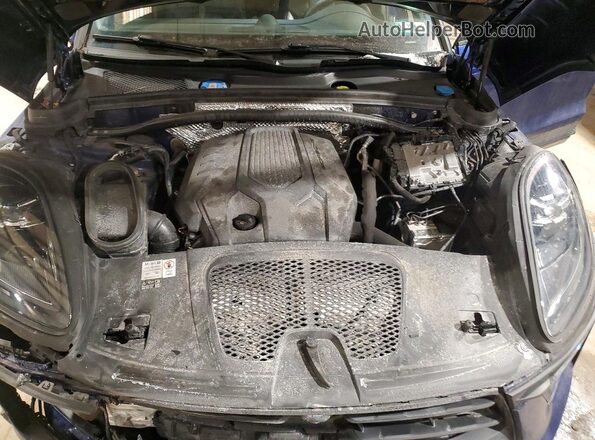 WP1AA2A55PLB03641 2023 PORSCHE MACAN Blue Вид підкапотного простору