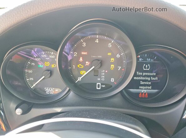 WP1AA2A55SLB11263 2025 PORSCHE MACAN Black Instrument cluster view