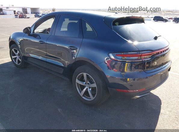 WP1AA2A58LLB14112 2020 PORSCHE MACAN Синий Задняя левая четверть