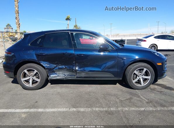 WP1AA2A58LLB14112 2020 PORSCHE MACAN Синий Вид задней части салона