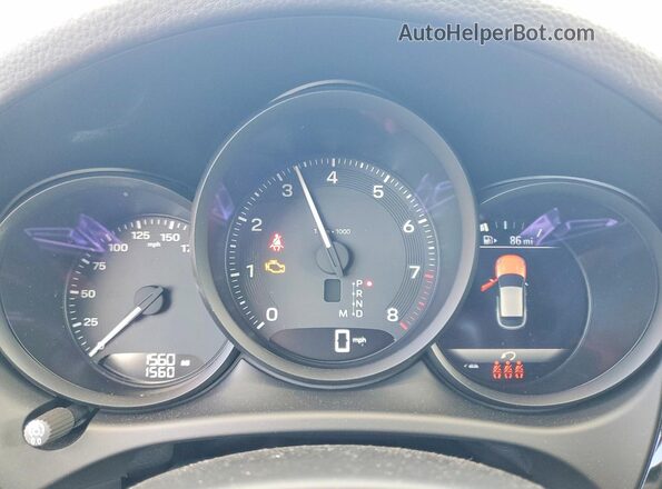 WP1AA2A59TLB00364 2026 PORSCHE MACAN Gray Widok zestawu wskaźników