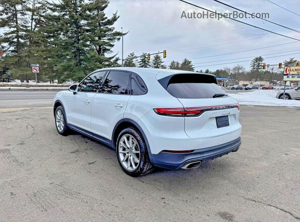 WP1AA2AY0KDA00205 2019 PORSCHE CAYENNE White Передня права чверть