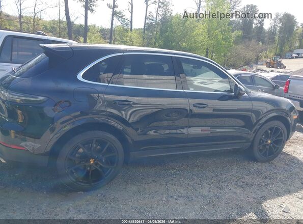 WP1AA2AY1KDA04828 2019 PORSCHE CAYENNE Black Rear interior view