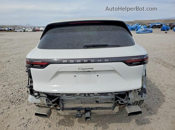 WP1AA2AY2KDA00805 2019 PORSCHE CAYENNE White Հետևի տեսք
