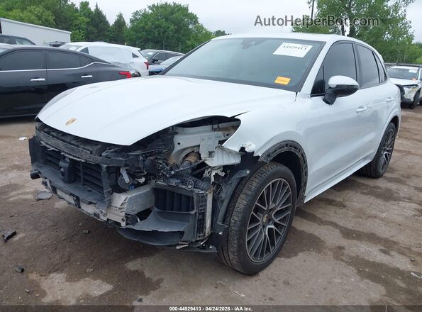 WP1AA2AY2LDA09327 2020 PORSCHE CAYENNE Белый Передняя левая четверть