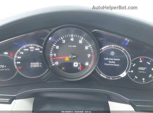 WP1AA2AY2LDA09327 2020 PORSCHE CAYENNE Белый Вид задних сидений