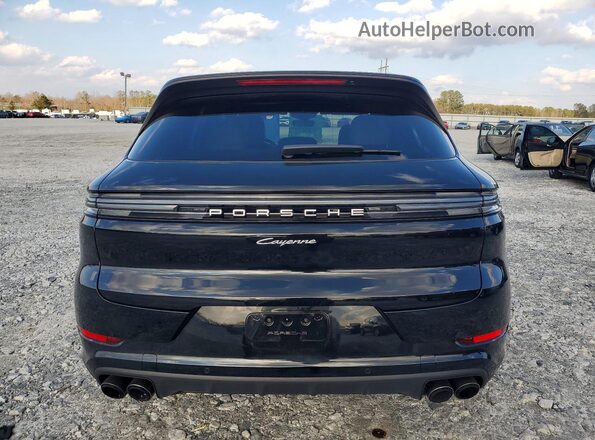 WP1AA2AY2SDA06765 2025 PORSCHE CAYENNE Black Rear view