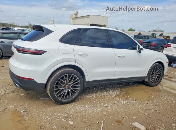 WP1AA2AY3LDA08266 2020 PORSCHE CAYENNE White Задня права чверть