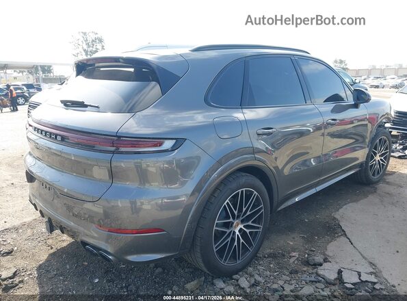 WP1AA2AY3SDA02644 2025 PORSCHE CAYENNE Gray უკანა მარჯვენა