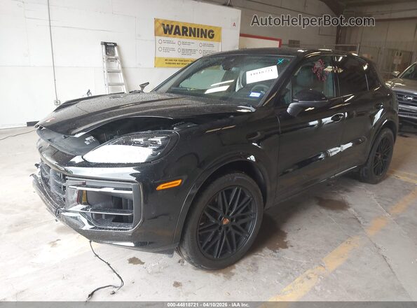 WP1AA2AY3TDA00829 2026 PORSCHE CAYENNE Black Передня ліва чверть