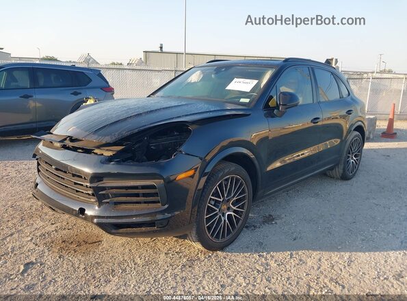 WP1AA2AY4MDA00792 2021 PORSCHE CAYENNE Black Vista tres cuartos delantera izquierda