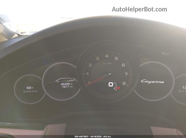 WP1AA2AY4MDA00792 2021 PORSCHE CAYENNE Black Vista de los asientos traseros