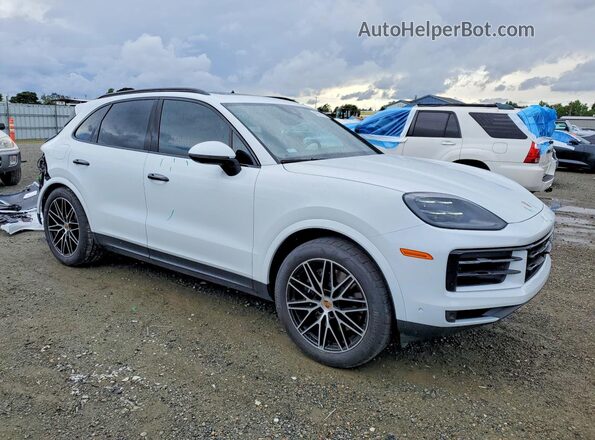 WP1AA2AY7SDA03733 2025 PORSCHE CAYENNE White Front right