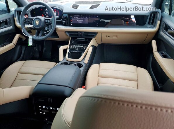 WP1AA2AY7SDA03733 2025 PORSCHE CAYENNE White Dashboard view