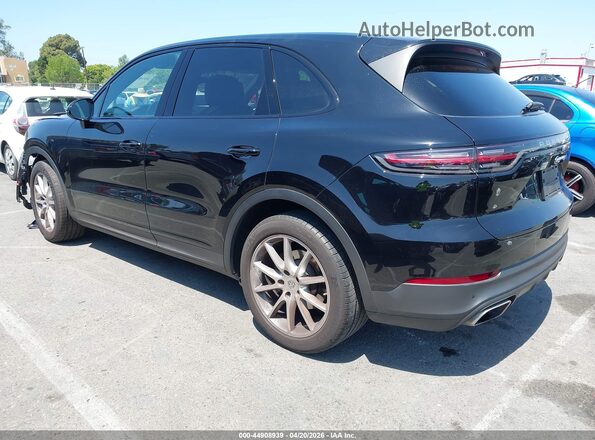 WP1AA2AY8MDA09933 2021 PORSCHE CAYENNE Black Tył lewy