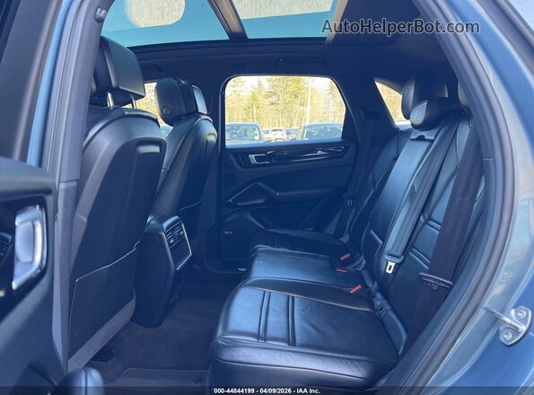WP1AA2AY9KDA01367 2019 PORSCHE CAYENNE Light Blue Vista de la etiqueta del VIN