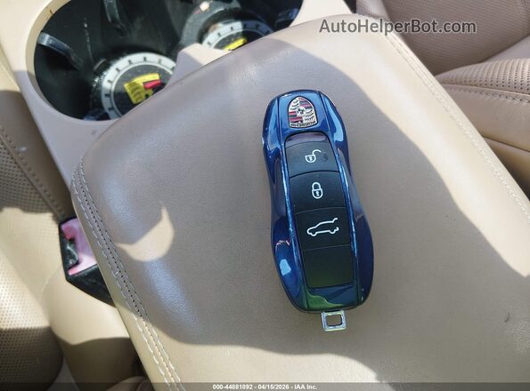 WP1AB2A50GLB55563 2016 PORSCHE MACAN Dark Blue Вид панелі приладів