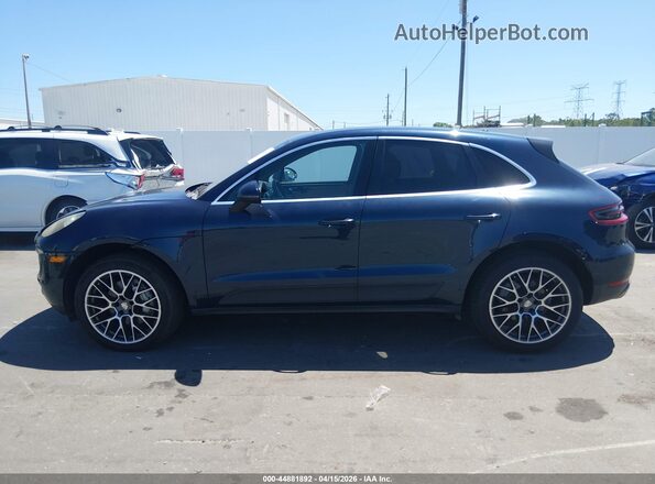 WP1AB2A50GLB55563 2016 PORSCHE MACAN Dark Blue Панорамний вид салону 360°