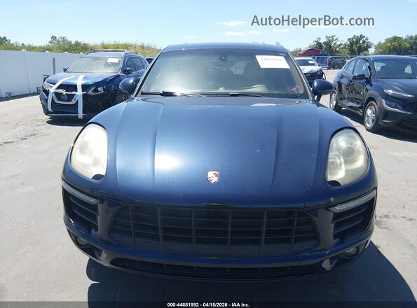 WP1AB2A50GLB55563 2016 PORSCHE MACAN Dark Blue Вид щитка приладів