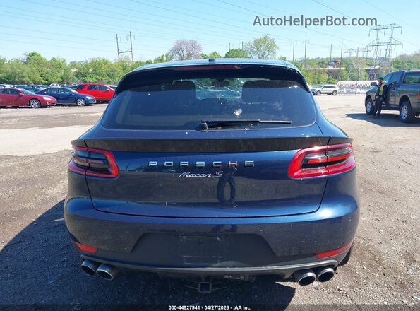 WP1AB2A59GLB51012 2016 PORSCHE MACAN Blue 