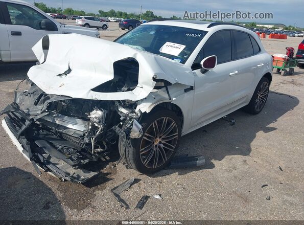WP1AF2A50GLB94500 2016 PORSCHE MACAN White Առջևի ձախ երեք քառորդ տեսարան