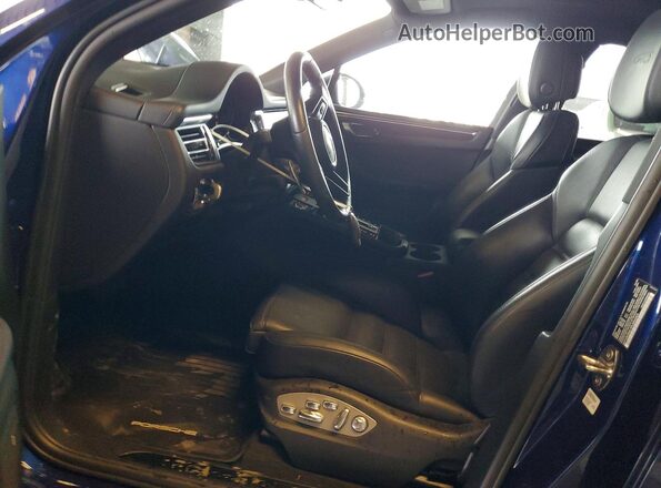 WP1AF2A51PLB56063 2023 PORSCHE MACAN Синий Вид салона спереди