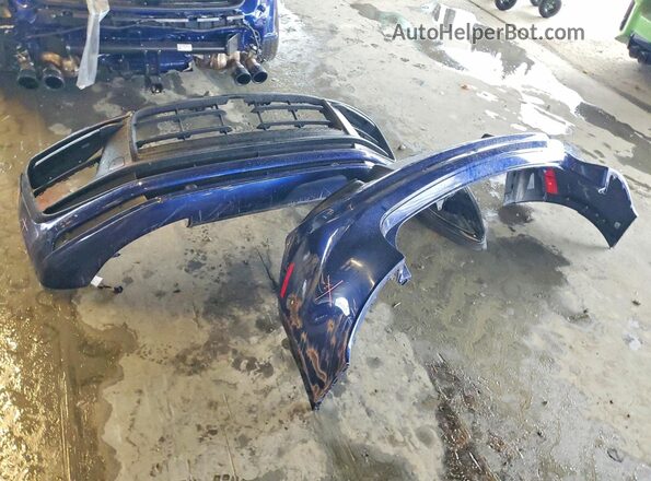 WP1AF2A51PLB56063 2023 PORSCHE MACAN Синий Вид подкапотного пространства