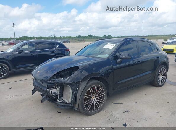 WP1AF2A58GLB90887 2016 PORSCHE MACAN Black წინა მარცხენა ხედი სამი მეოთხედიდან