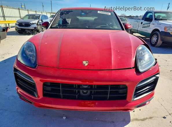 WP1AG2AY3PDA18154 2023 PORSCHE CAYENNE Red Вид спереду