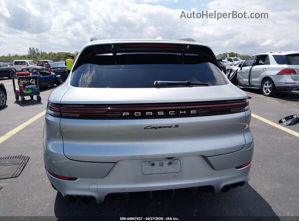 WP1AL2AY5RDA35472 2024 PORSCHE CAYENNE Silver 