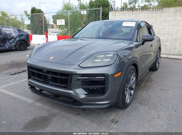 WP1BK2AY4SDA49117 2025 PORSCHE CAYENNE Серый Передняя левая четверть