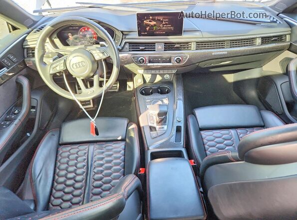 WUABWCF56KA902650 2019 AUDI RS5 Gray Вид панелі приладів