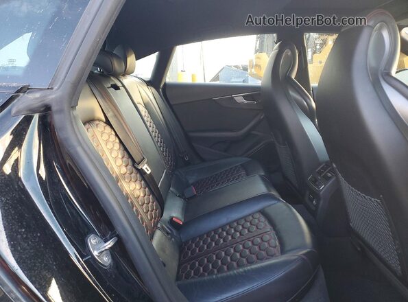 WUABWCF57KA902706 2019 AUDI RS5 Black Widok tylnych siedzeń