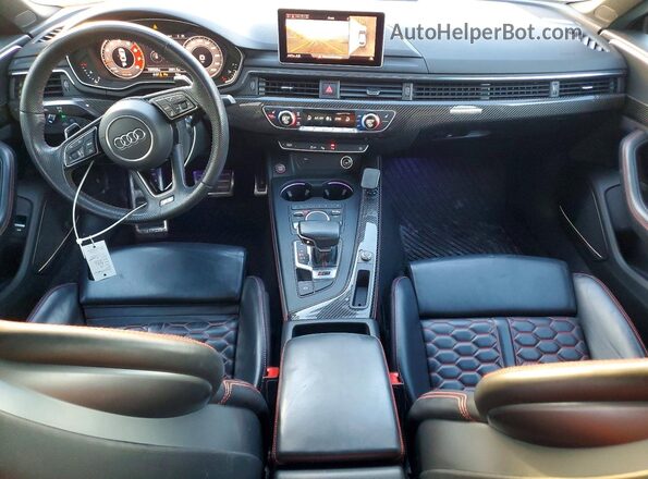 WUABWCF57KA902706 2019 AUDI RS5 Black Widok deski rozdzielczej