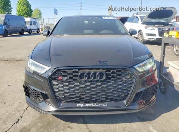 WUABWGFF4LA903300 2020 AUDI RS3 Black Front view