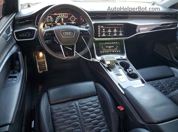 WUAPCBF28MN906807 2021 AUDI RS7 Black Առջևի վահանակի տեսք
