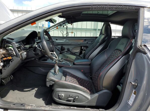 WUAPWAF56KA907213 2019 AUDI RS5 Gray Front interior view