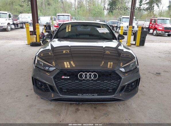 WUARWAF59JA903924 2018 AUDI RS5 Gray Instrument cluster view