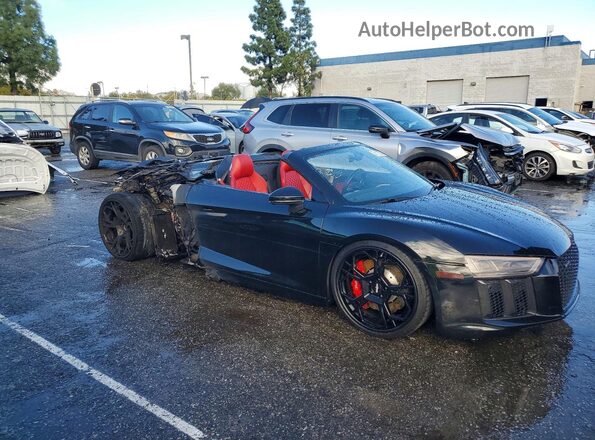 WUAVACFX5J7902440 2018 AUDI R8 Black Առջևի աջ